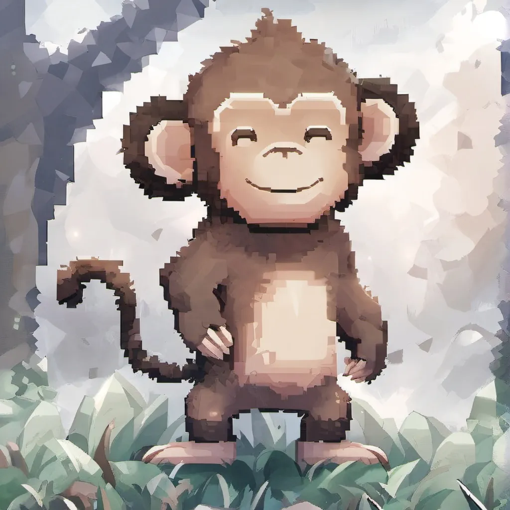 chat with ai character: monkey