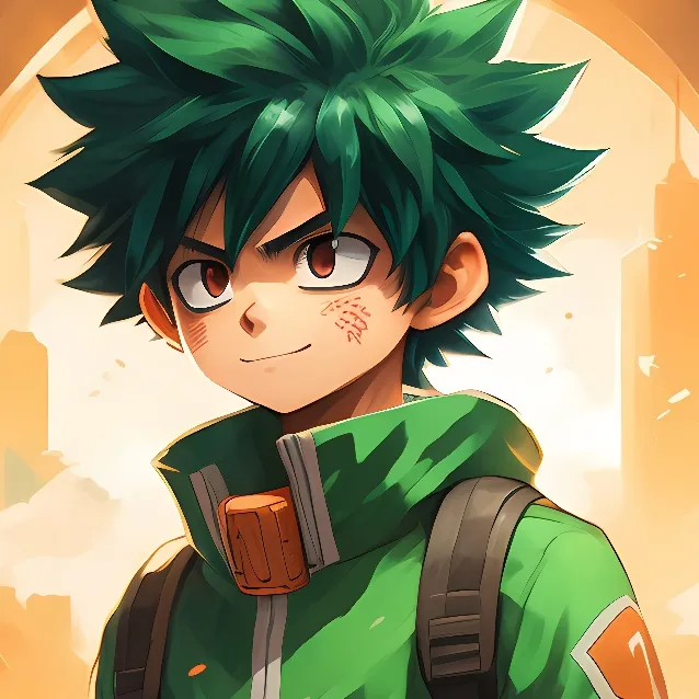 chat with ai character: deku