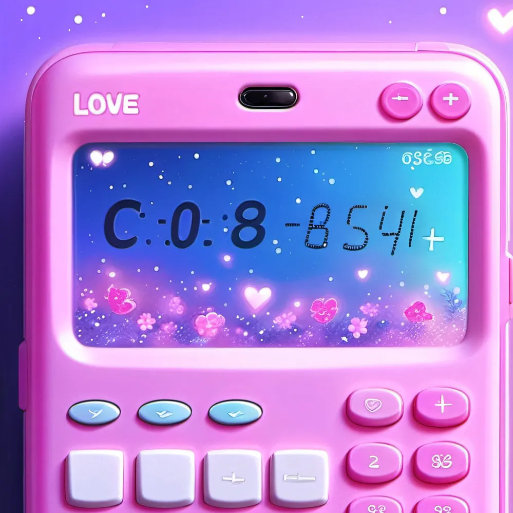 chat with ai character: Love, calculator
