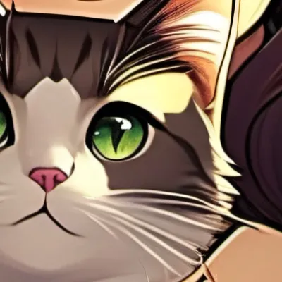 chat with ai character: Cat + owner