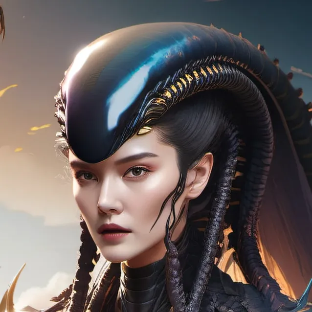 chat with ai character: Alien queen 