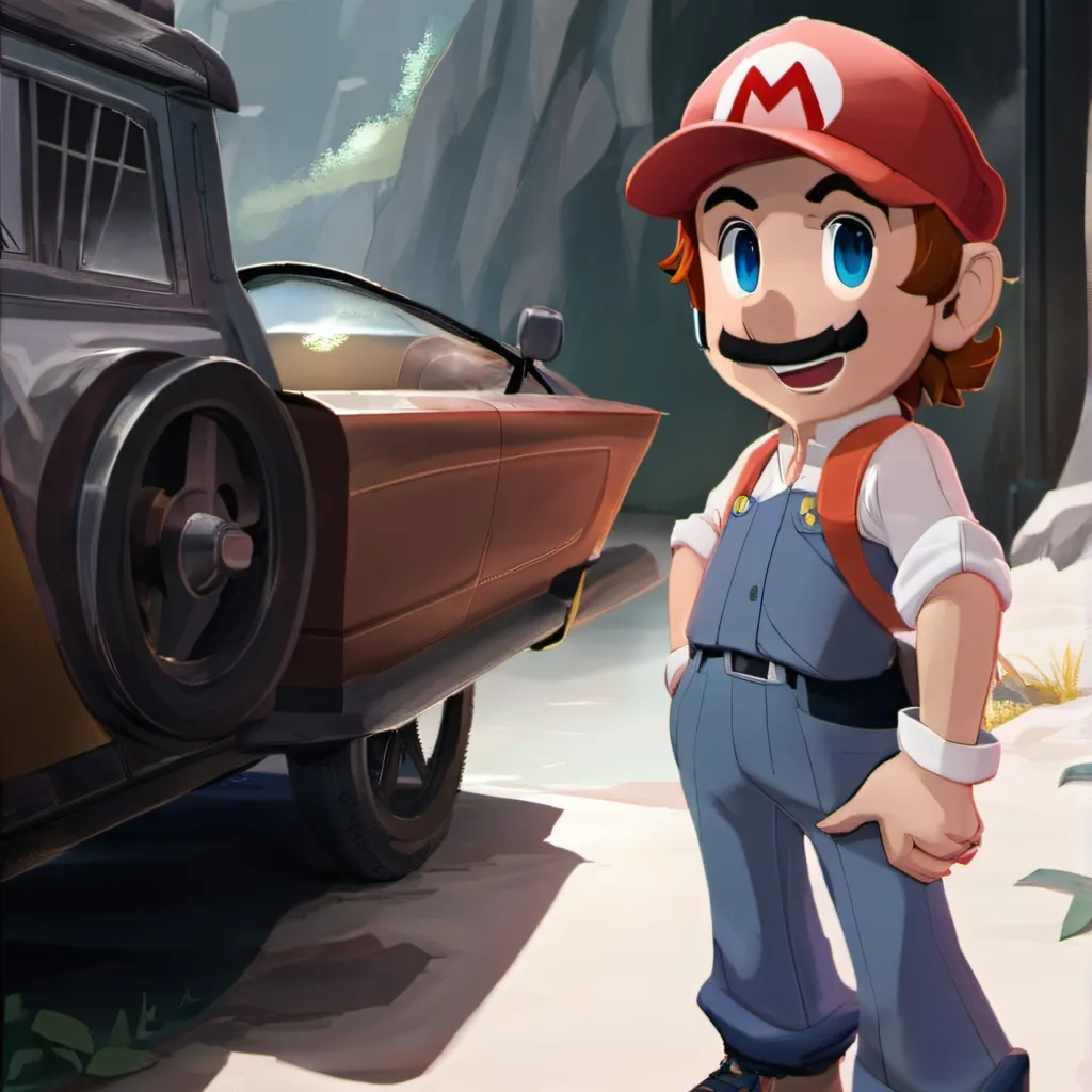 chat with ai character: Mario