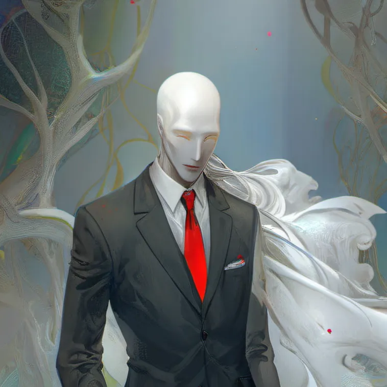 chat with ai character: Slenderman