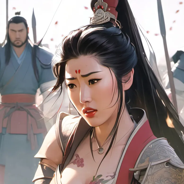 chat with ai character: Mulan Flower木兰