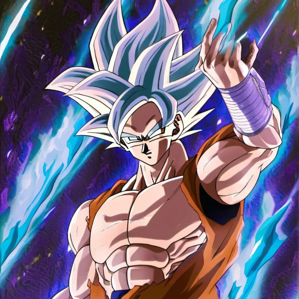 chat with ai character: Goku, UI