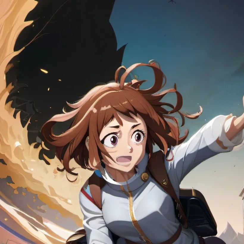 chat with ai character: uraraka 