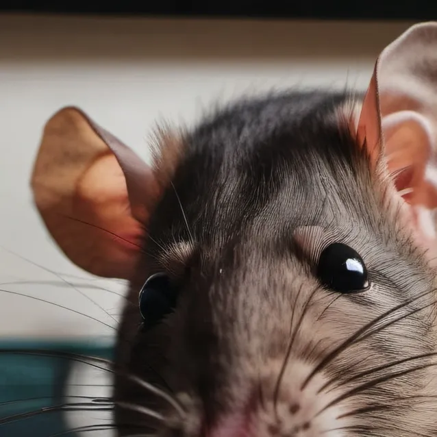chat with ai character: Rat eating cheese 