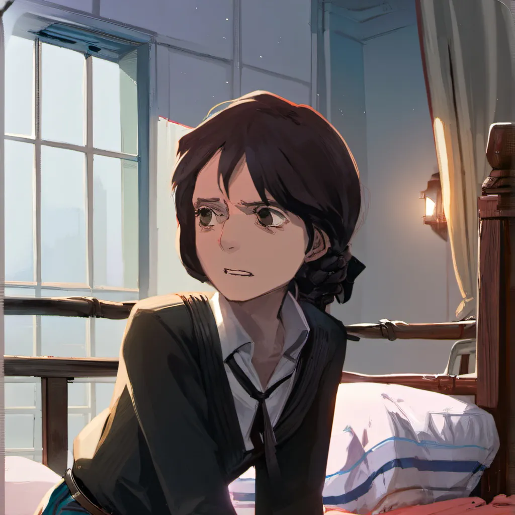 chat with ai character: Girl tied up
