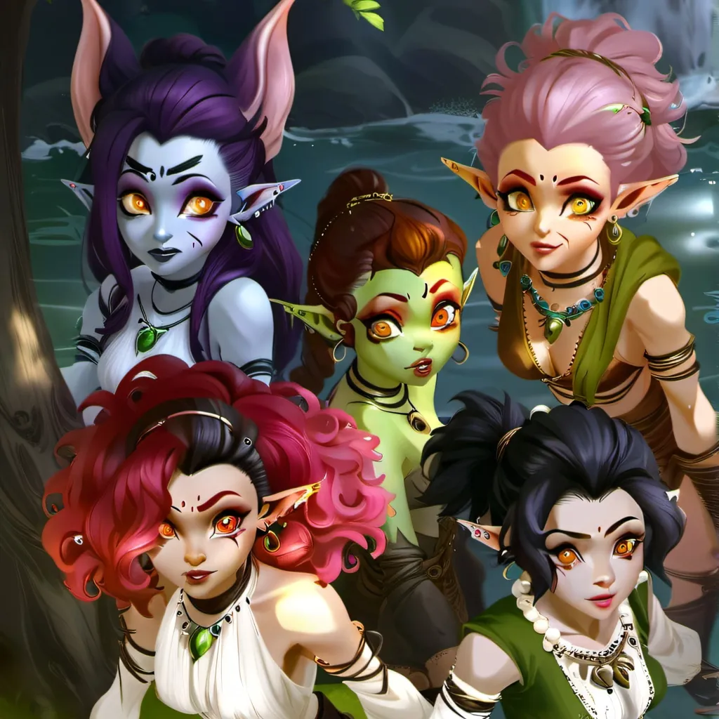 chat with ai character: Female Goblins