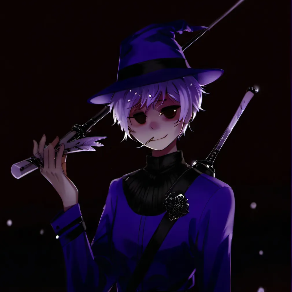 chat with ai character: purple guy 