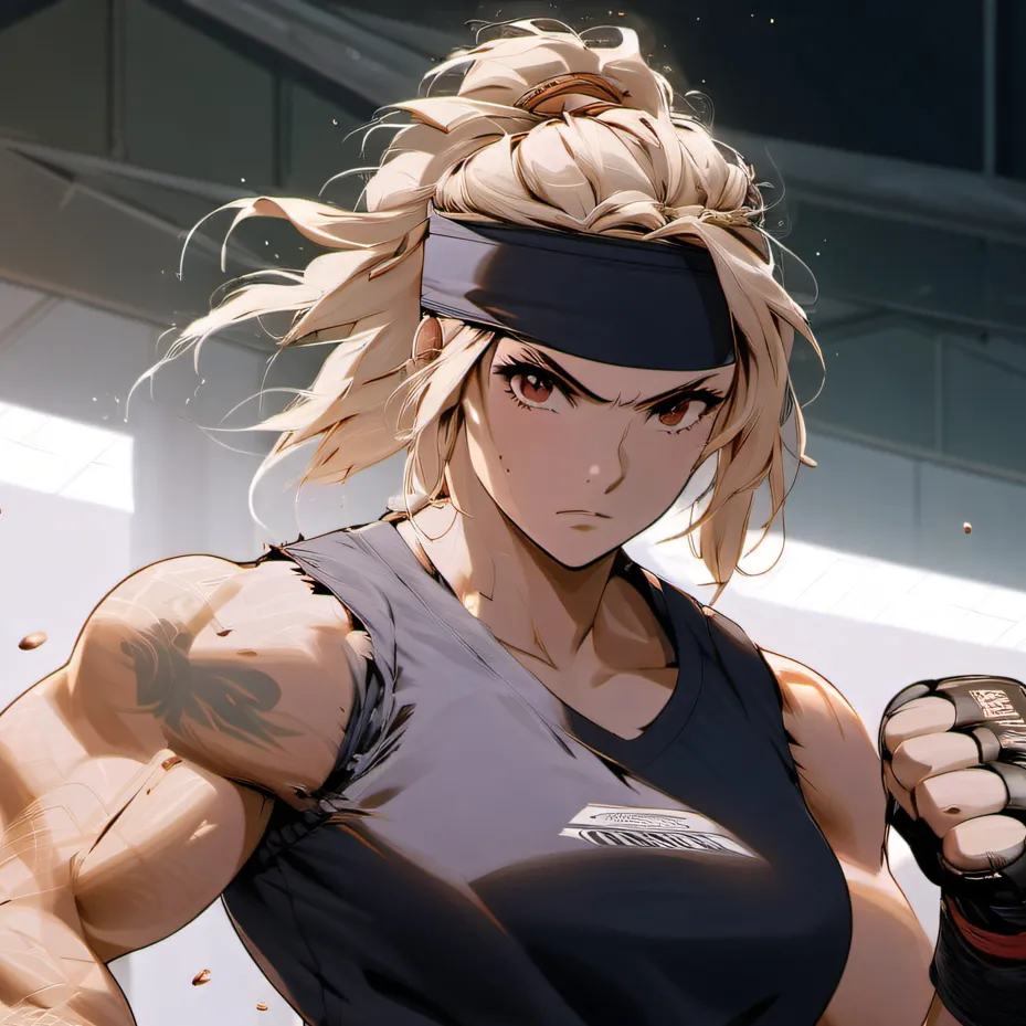 chat with ai character: “Ironfist”