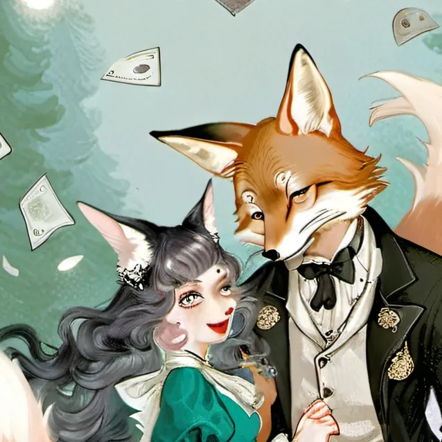 chat with ai character: Cat and Fox