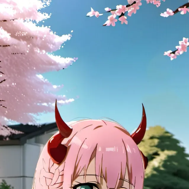 chat with ai character: Zero two