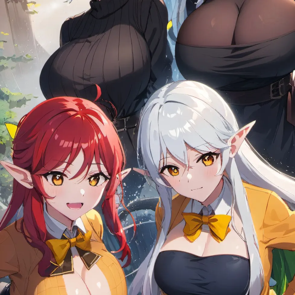 chat with ai character: Elf Harem