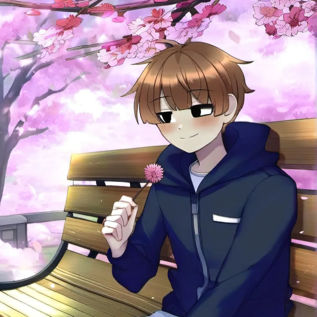 chat with ai character: Bacon hair boy