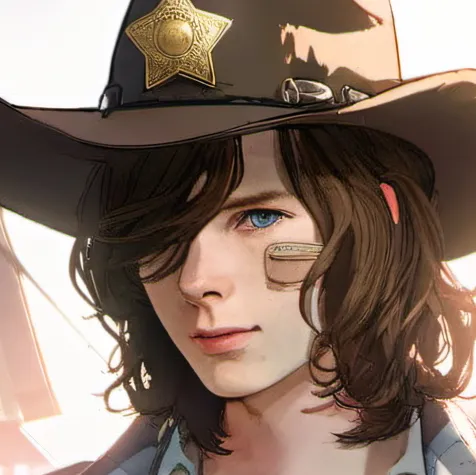 chat with ai character: Carl grimes 