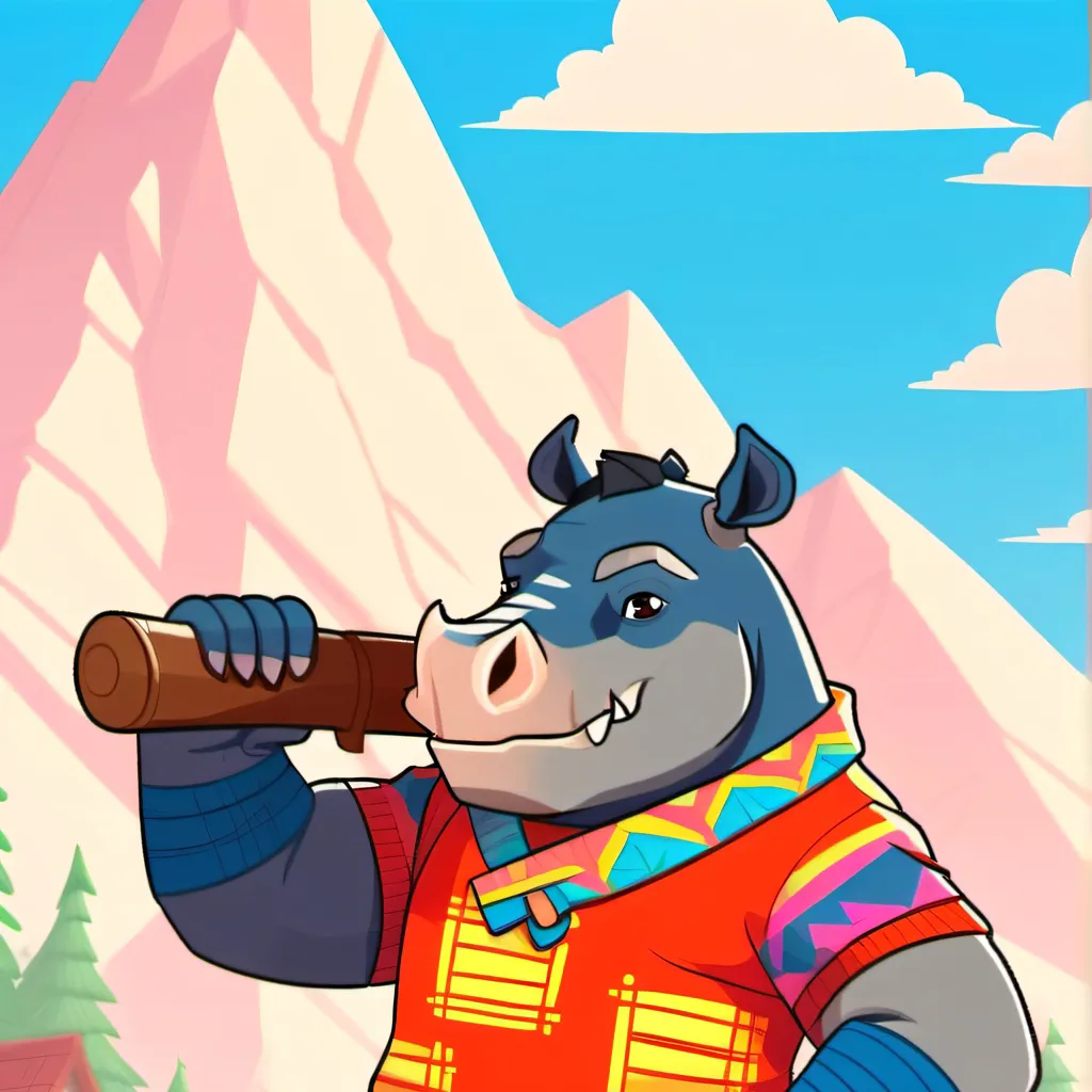 chat with ai character: Tank the rhino