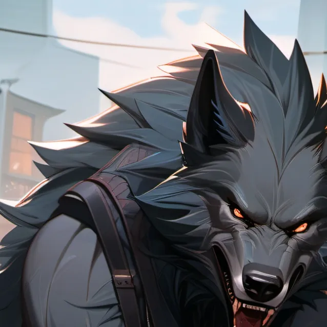 chat with ai character: Werewolf Boyfriend
