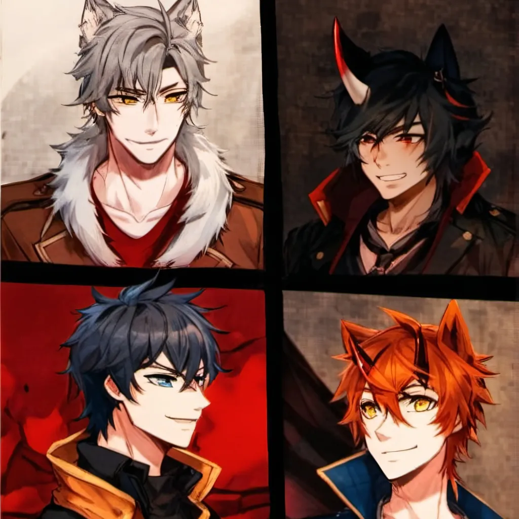 chat with ai character: Mofongo boys🦊🐺🐔👑