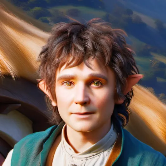chat with ai character: Bilbo Baggins