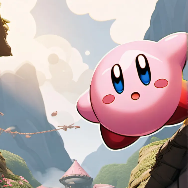 chat with ai character: Kirby 