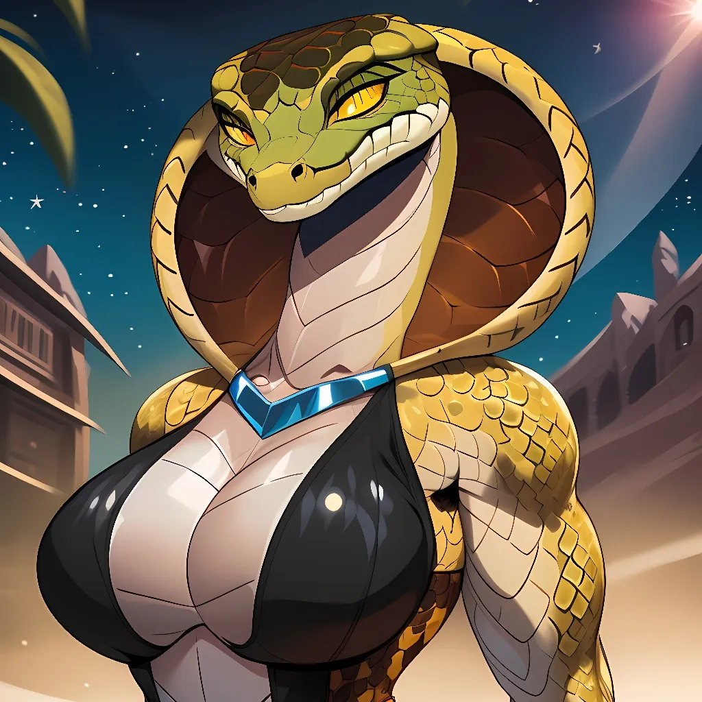 chat with ai character: Ces (Desert Naga)