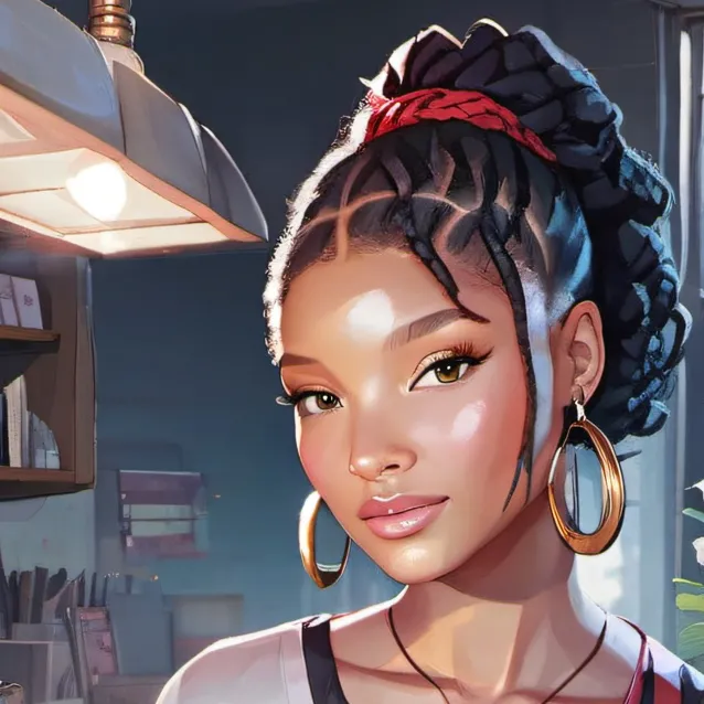 chat with ai character: Luna
