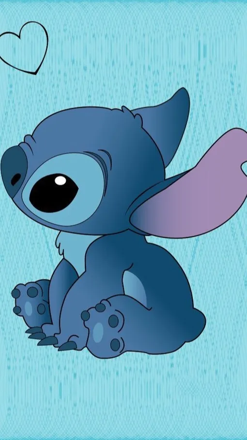 ai character: Stitch background