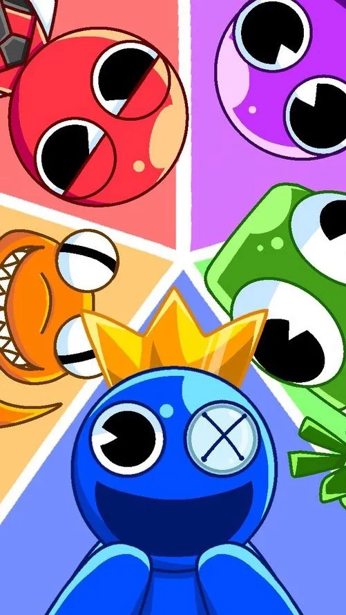 ai character: Rainbow friends RP background
