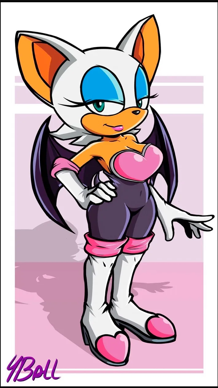 ai character: Rouge the bat background