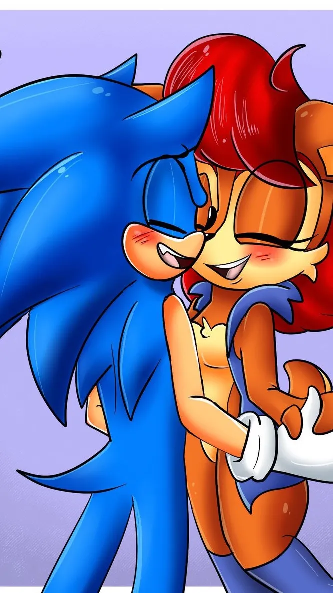 ai character: Sonic x Sally wth- background