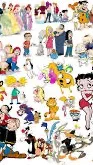 ai character: Cartoon world background
