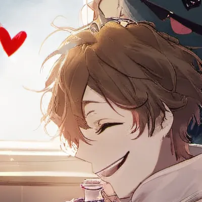 chat with ai character: Love potion + smil