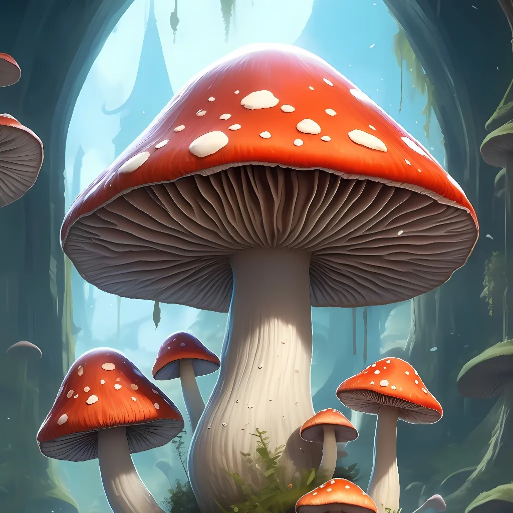 chat with ai character: Weirdcore mushroom