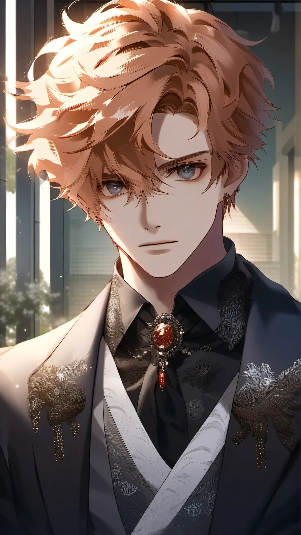 ai character: george background