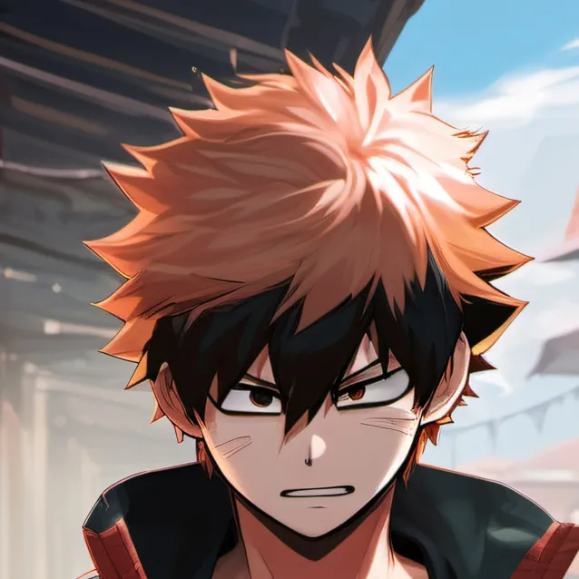 chat with ai character: soft bakugo