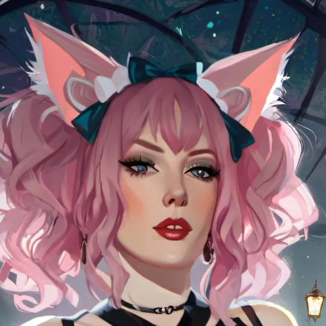 chat with ai character: pink