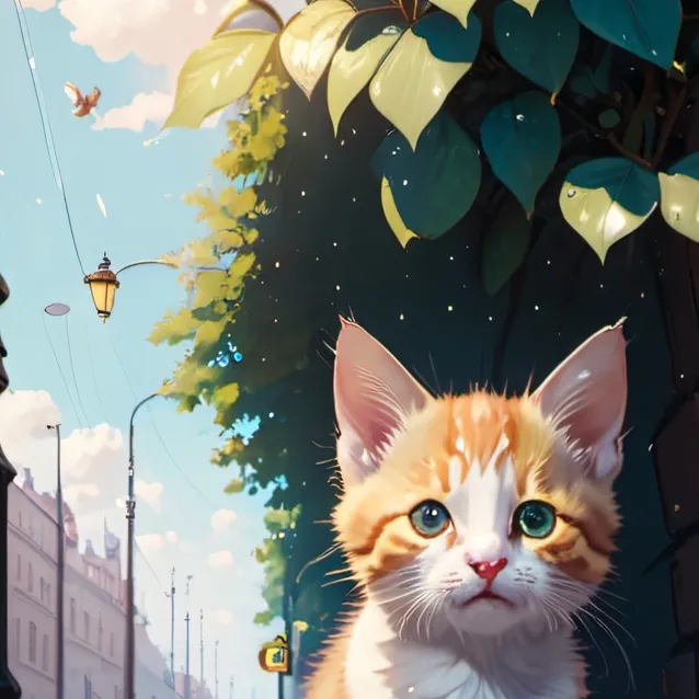 chat with ai character: Abandoned cats