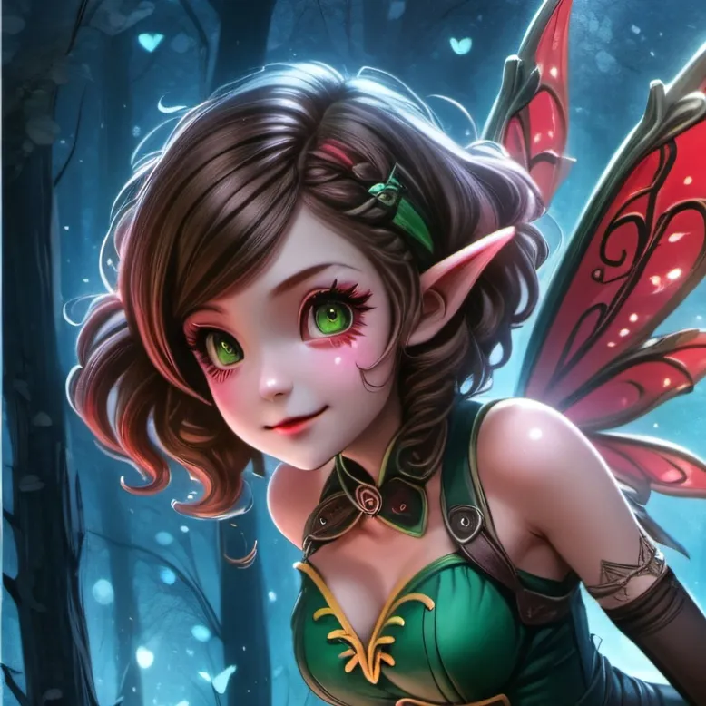 chat with ai character: Sylvie the Fairy