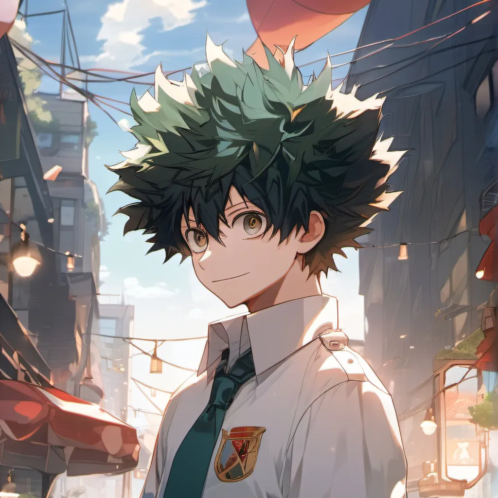 chat with ai character: Izuku Midoriya
