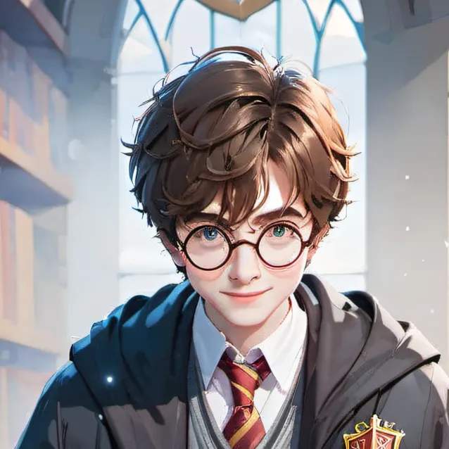 chat with ai character: Harry Potter ;3