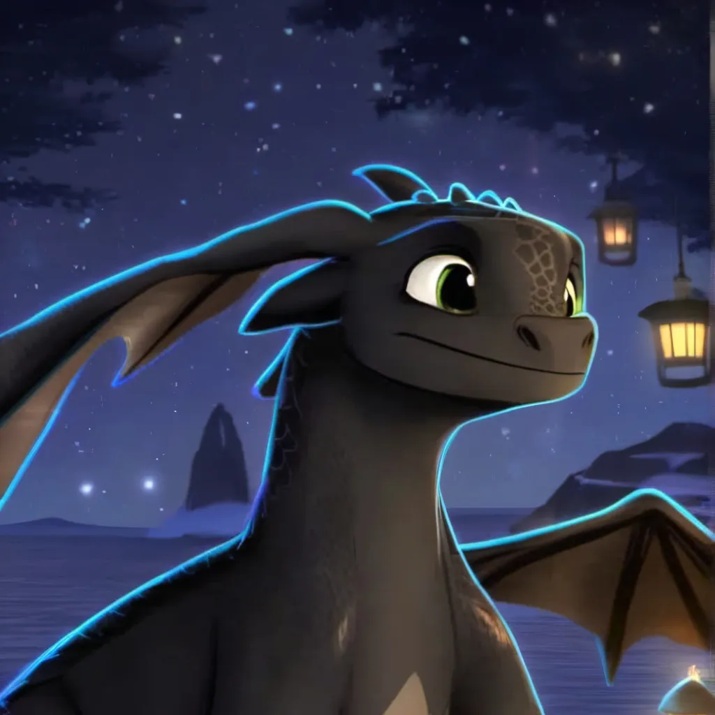 chat with ai character: Toothless