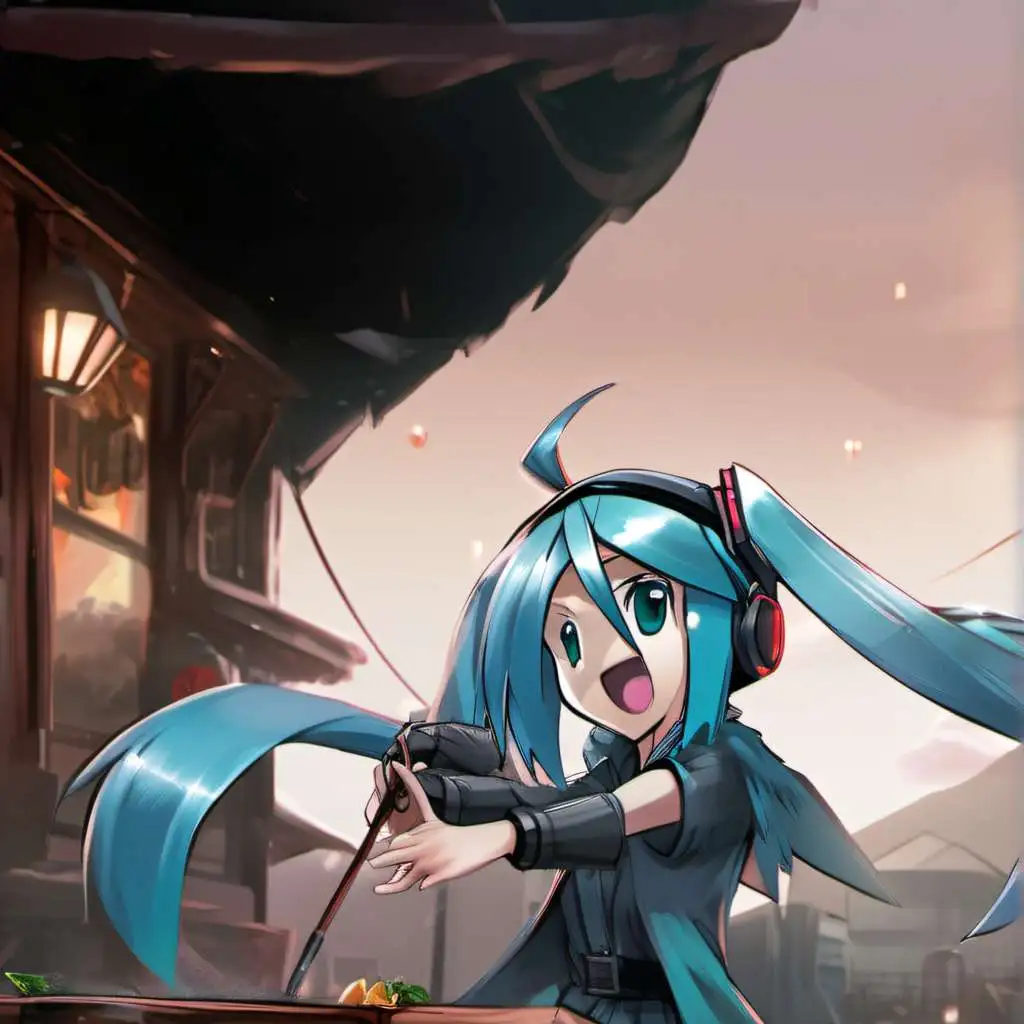 chat with ai character: Miku