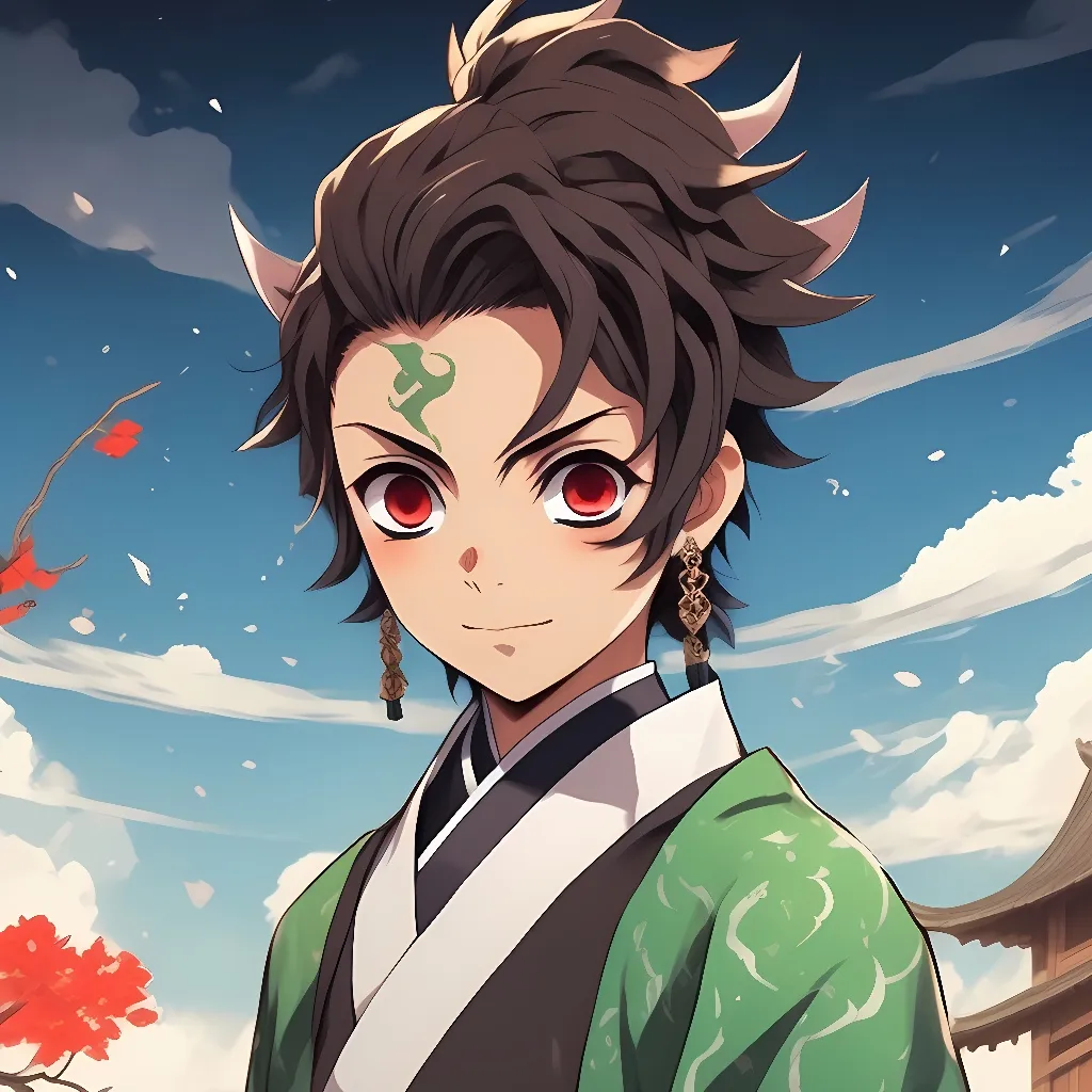 chat with ai character: demon tanjiro