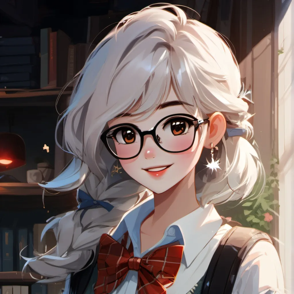 chat with ai character: Nerd girl 🤓