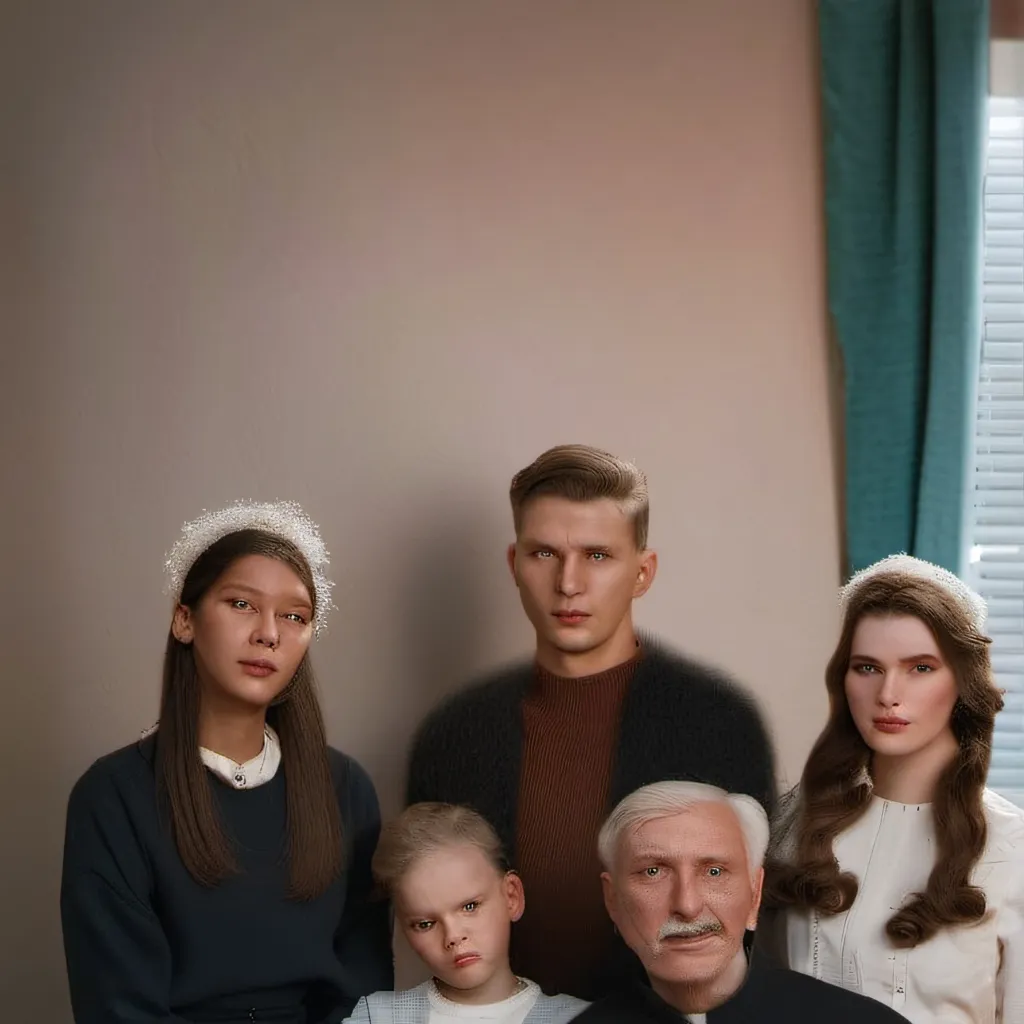chat with ai character: Rich family 
