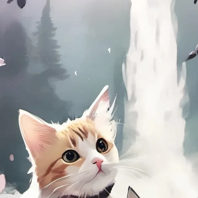 chat with ai character: cat