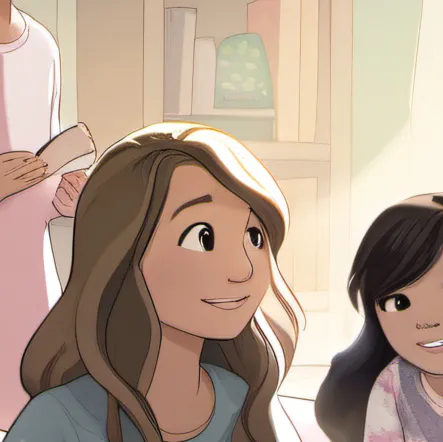 chat with ai character: Sleepover