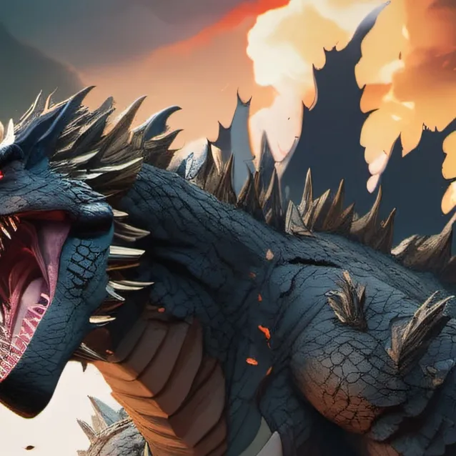 chat with ai character: Gojira!