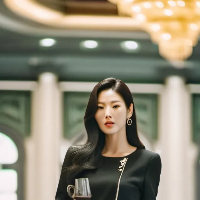 chat with ai character: han hyo hee